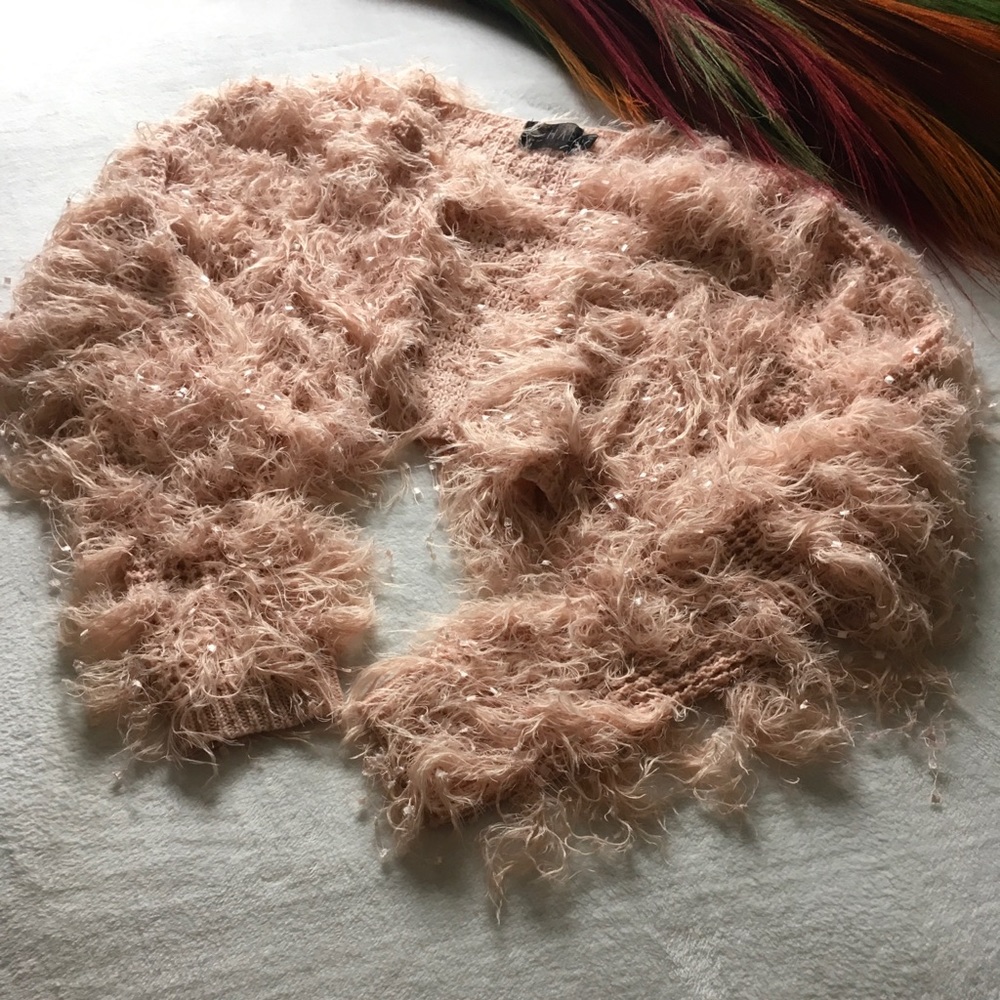 Knit Fringe Jacket